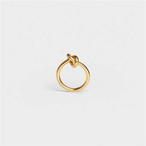 celine oorbellen knot|gold Celine Jewellery for Women .